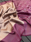 ✨ Royal Kanjivaram Silk Banarasi Gold Saree Collection ✨