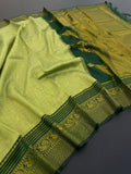 Heritage Weave Beauty Saree LIGHT GREEN