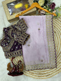 Vaidehi Rangoli Silk Saree -  LIGHT PINK